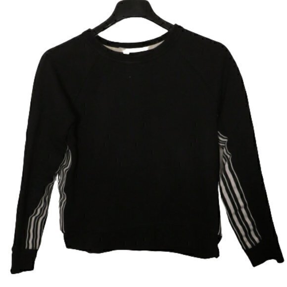 Athleta 24/7 Striped Crew‎ Sweatshirt - Picture 2 of 7